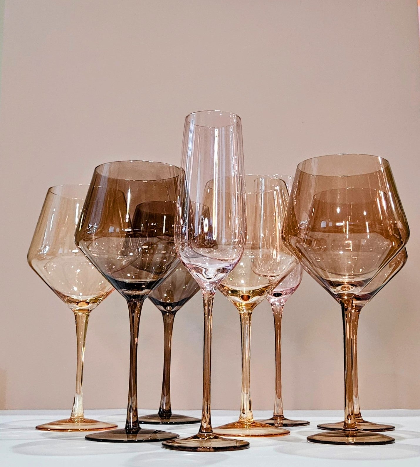 Black-Owned Wine & Champagne Glasses