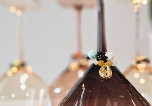 Glassware charms - Set of 4