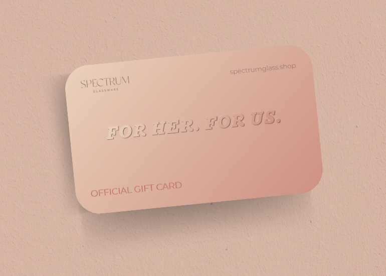 Spectrum Glassware Gift Card